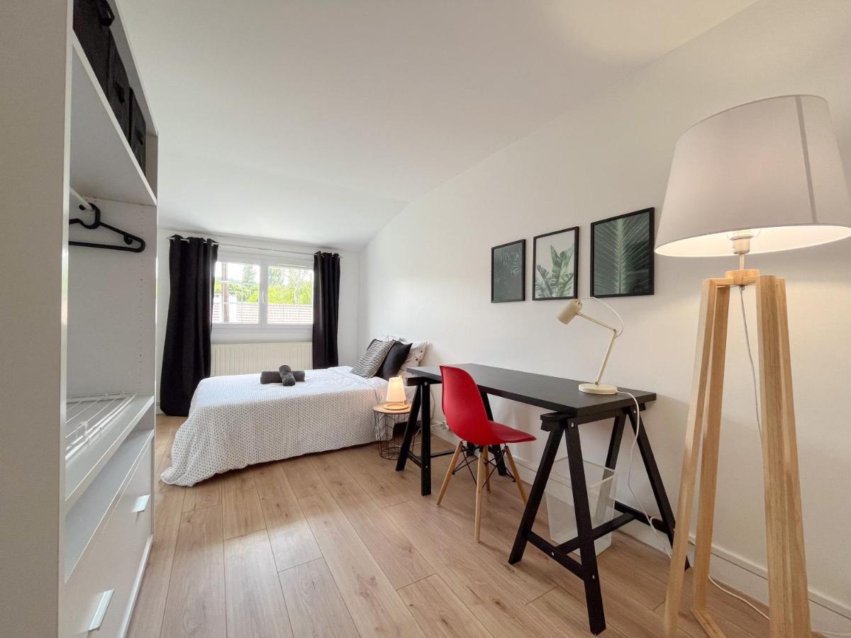 Maison Ideale Pour Visiter Paris Versailles - Chambres Privees Paris-Saclay Bures-sur-Yvette Extérieur photo